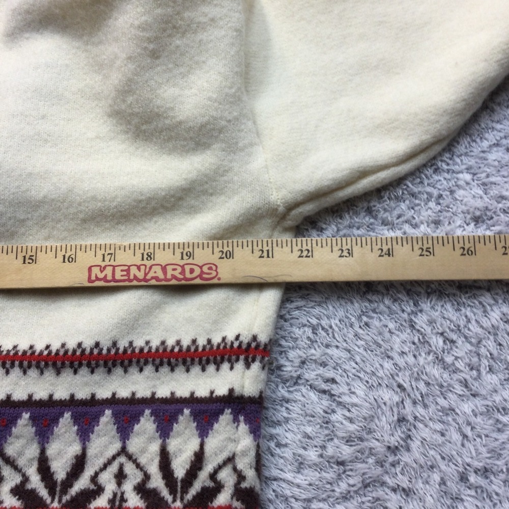 SHEIN Mod Women's Contrast Trim Ivory-Style Buttons Front Cardigan Multi Medium - Picture 6 of 7